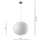 LAMPE SUSPENDUE BUBBLE ORB