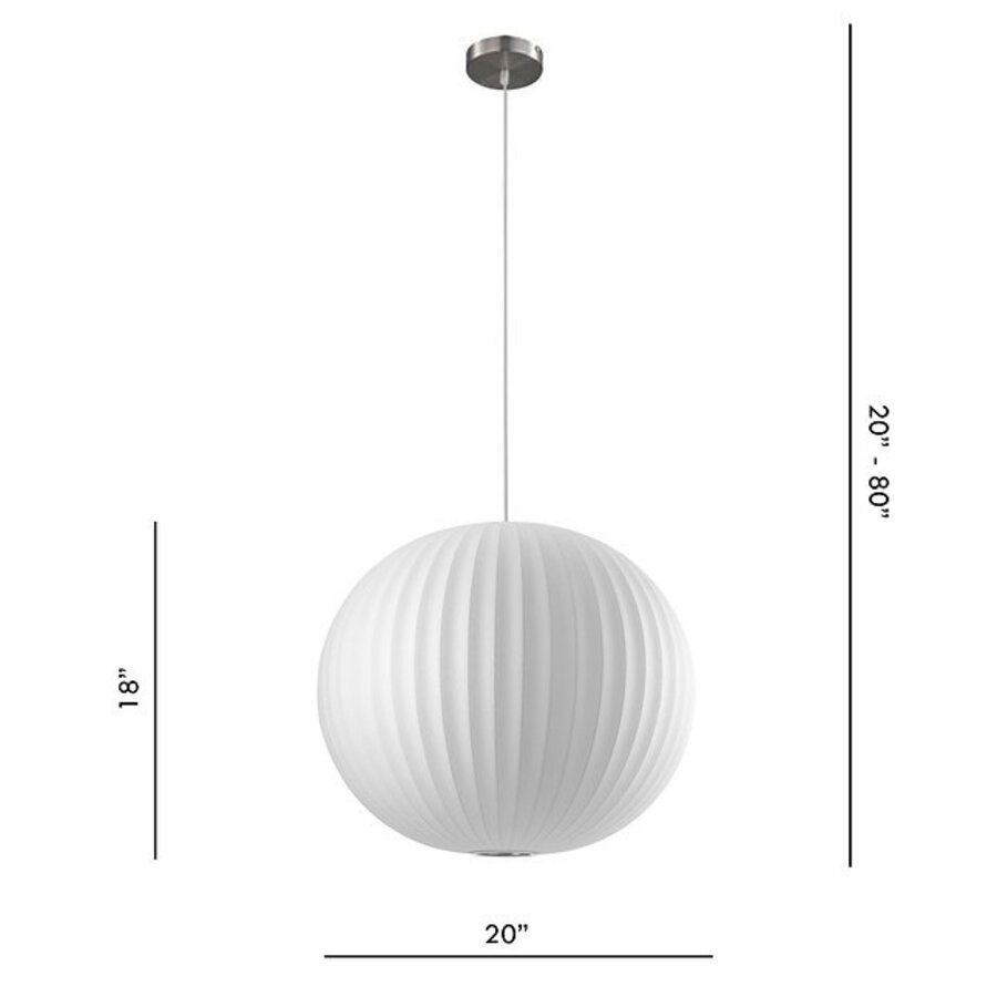 LAMPE SUSPENDUE BUBBLE ORB