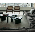 DEMO / BOOMERANG COFFEE TABLE L – Dark Brown Mahogany