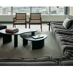 DÉMO / TABLE BASSE BOOMERANG G - Acajou Brun Foncé