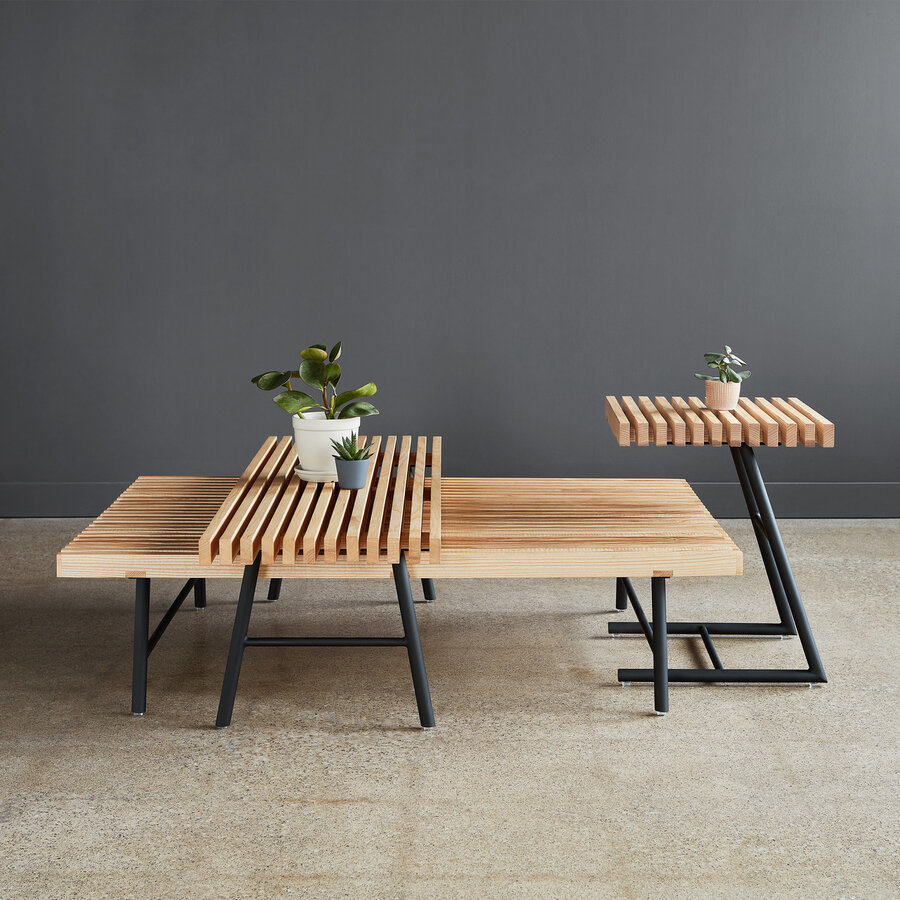 DEMO / TRANSIT COFFEE TABLE – Black Ash