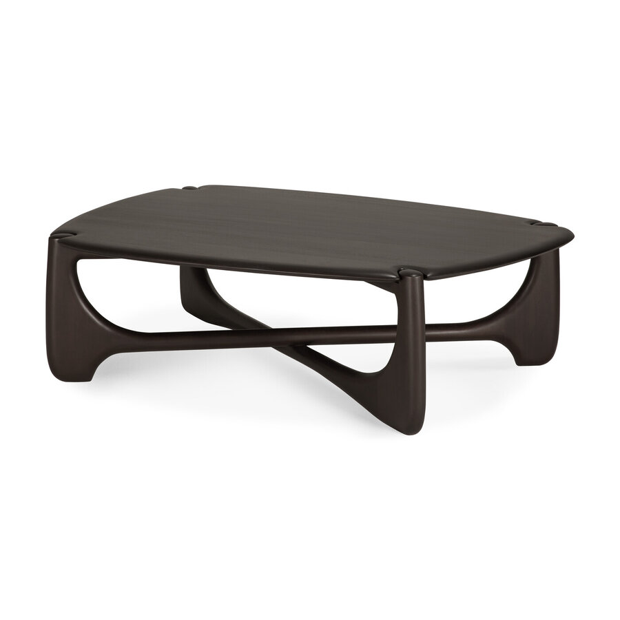 DEMO / PI COFFEE TABLE – Dark Brown Mahogany