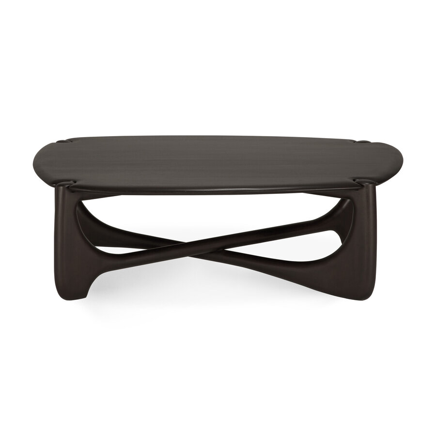 DEMO / PI COFFEE TABLE – Dark Brown Mahogany