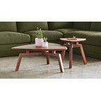 DÉMO / TABLE BASSE SOLANA - Noyer