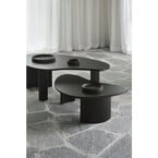 DÉMO / TABLE BASSE BOOMERANG P - Acajou Brun Foncé