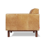 DEMO / EMBASSY ARMCHAIR – Canyon Whiskey Leather