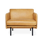DÉMO / FAUTEUIL FOUNDRY - Cuir Tuscon honey