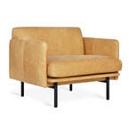 DÉMO / FAUTEUIL FOUNDRY - Cuir Tuscon honey