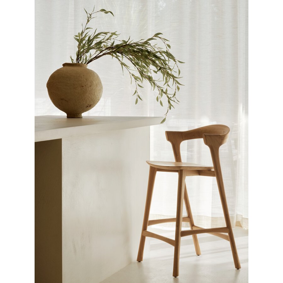 TABOURET COMPTOIR BOK - OILED OAK