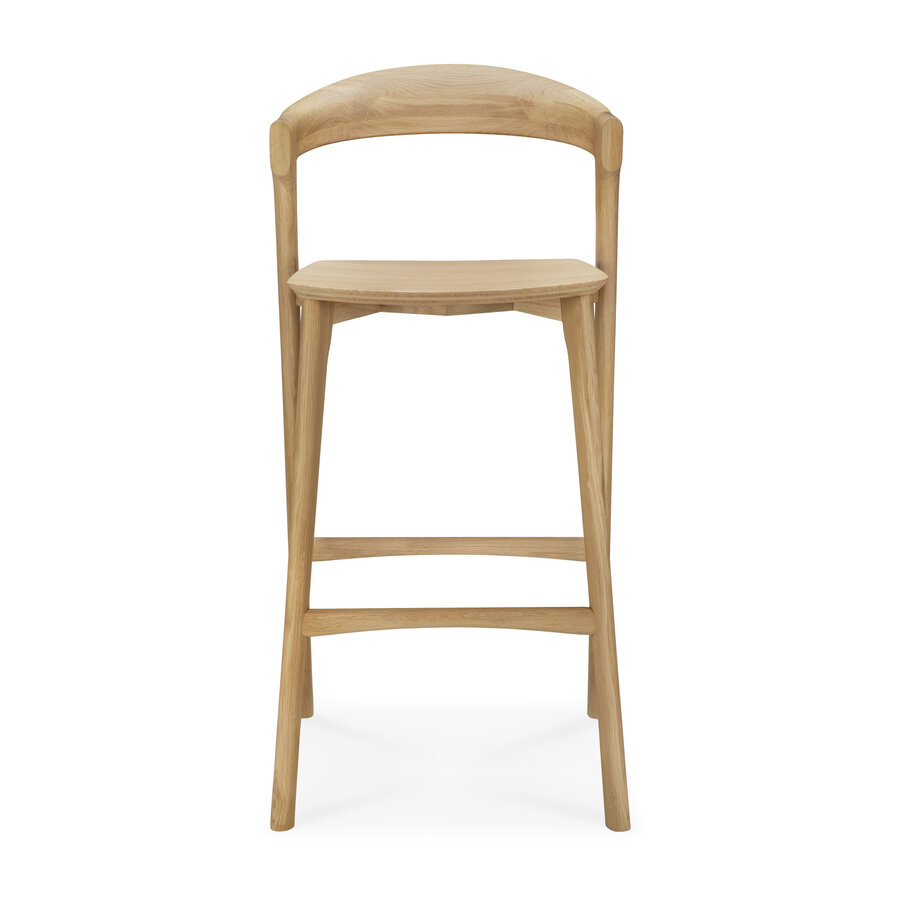 TABOURET BAR BOK - CHÊNE VERNIS
