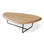 TABLE À CAFÉ HULL par Gus* Modern