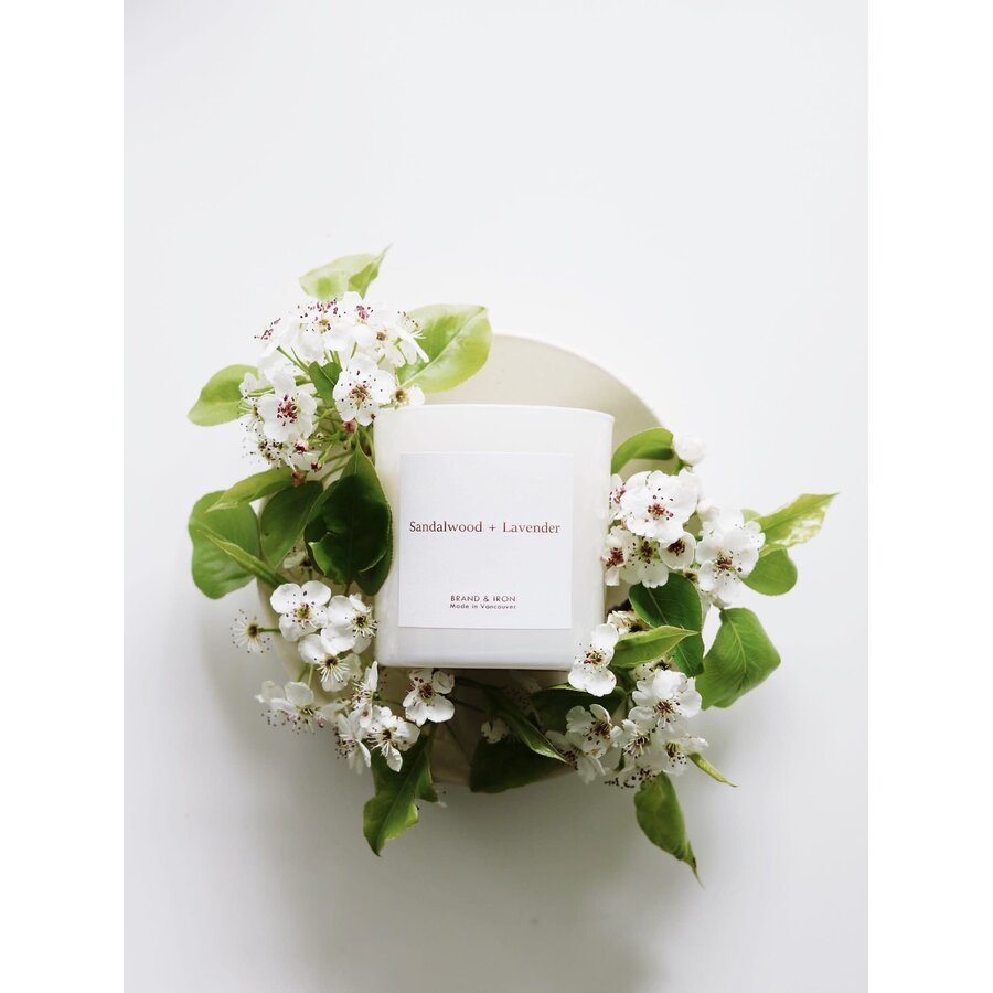 BOUGIE SANTAL & LAVANDE