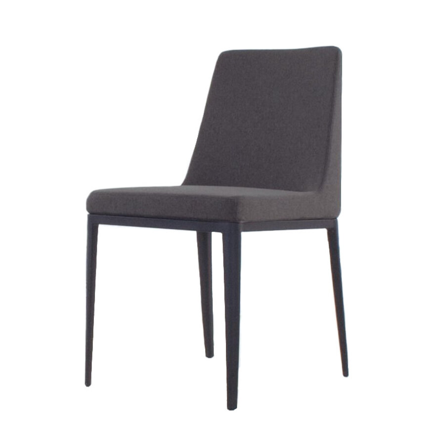 CHAISE AVENUE GRIS FONCÉ - BASE B