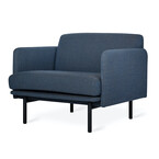 FAUTEUIL FOUNDRY TISSU par Gus* Modern