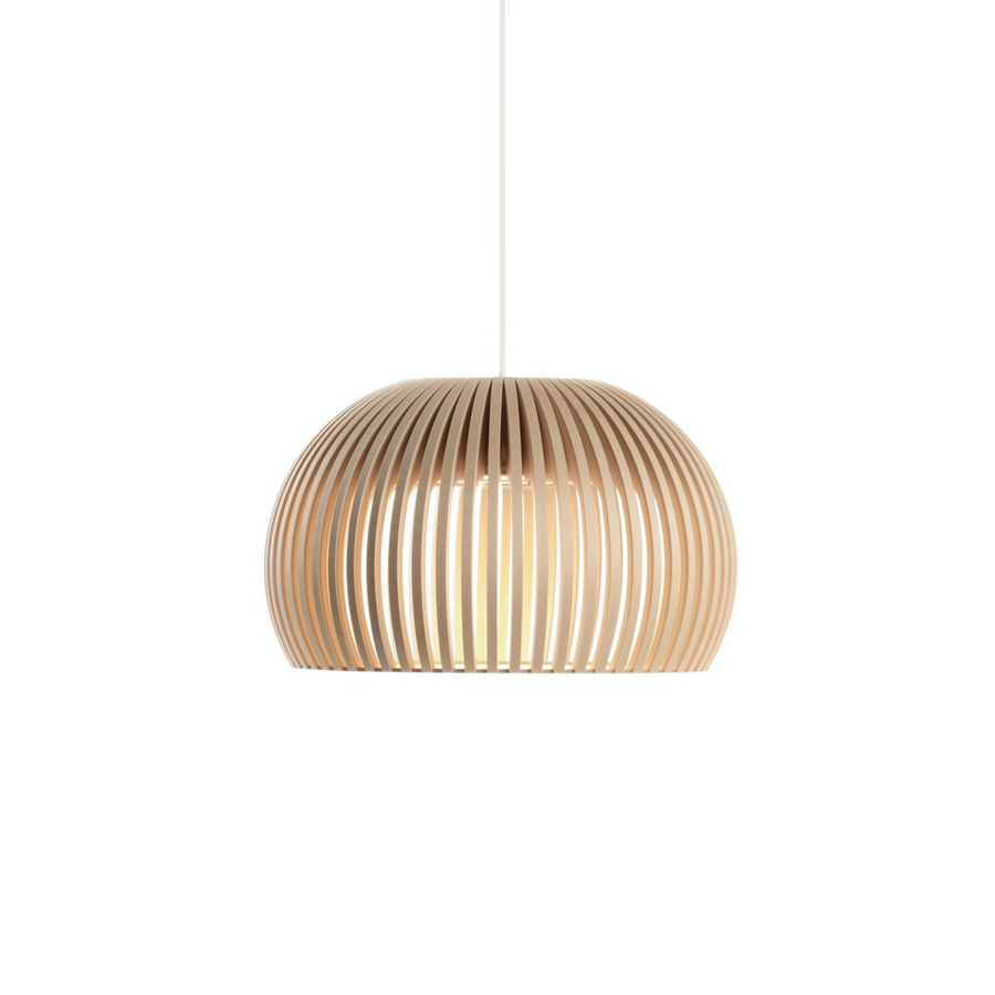 FLUTE E NATURAL PENDANT LAMP - ALL NATURAL