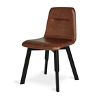 BRACKET CHAIR SADDLE BROWN by Gus* Modern