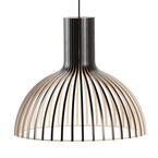 LAMPE SUSPENDUE FLUTE B NOIRE - NATUREL/EXTÉRIEUR NOIR