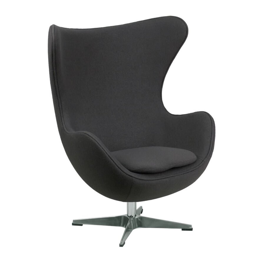 LESLEY SWIVEL ARMCHAIR GREY