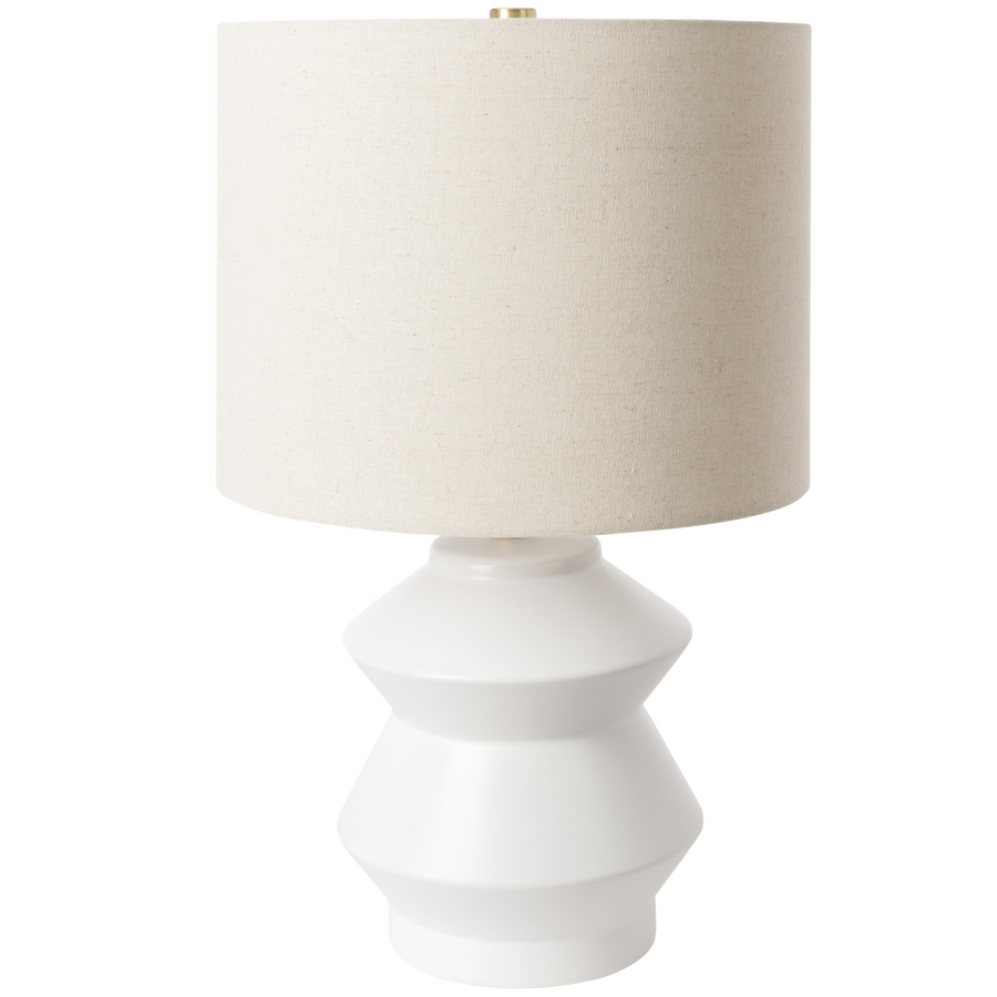 EDISON TABLE LAMP WHITE