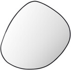 MIROIR PEBBLE NOIR GRAND 001