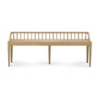 SPINDLE BENCH 59'' - OAK by Ethnicraft