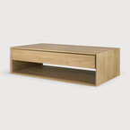 TABLE À CAFÉ NORDIC - CHÊNE - 1 TIROIR - RECTANGULAIRE par Ethnicraft