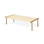 TABLE À CAFÉ MANIFOLD - RECTANGULAIRE par Gus* Modern