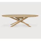MIKADO MEETING TABLE 105.5'' - OVAL - OAK by Ethnicraft
