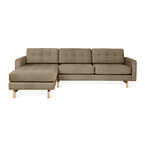 Jane 2 bi-sectional and natural base by Gus* Modern