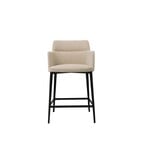 TABOURET COMPTOIR WILLIAMSBURG TISSU OATMEAL