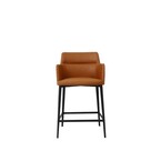 WILLIAMSBURG COUNTER STOOL SYNTHETIC LEATHER TAN