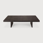 TABLE À CAFÉ GROOVES par Ethnicraft