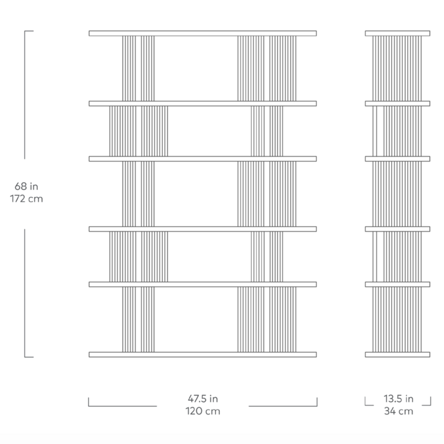 ALBION 3-TIER SHELF