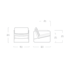 DEMO / KELSO LOUNGE CHAIR - Lariat Aberdeen