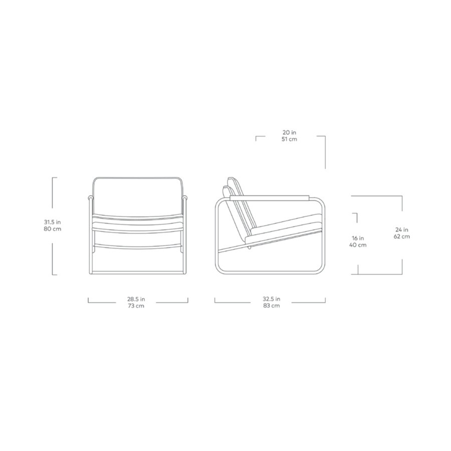 DEMO / KELSO LOUNGE CHAIR - Lariat Aberdeen