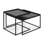 TRAY SQUARE COFFEE TABLE SET