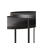 TRAY SIDE TABLES SET - ROUND