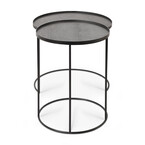 TRAY SIDE TABLES SET - ROUND