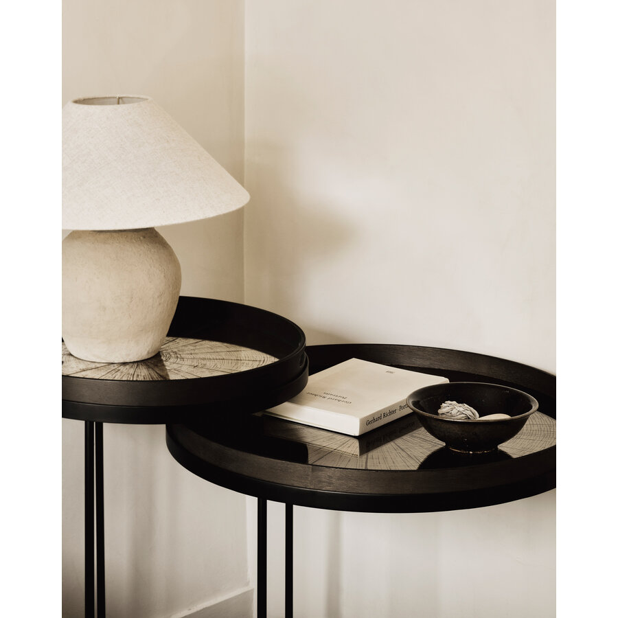 ENSEMBLE DE TABLES D'APPOINT TRAY - RONDES