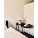 TRAY SIDE TABLES SET - ROUND