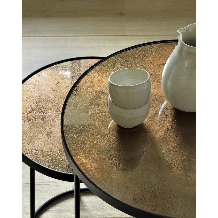 NESTING COFFEE TABLES SET