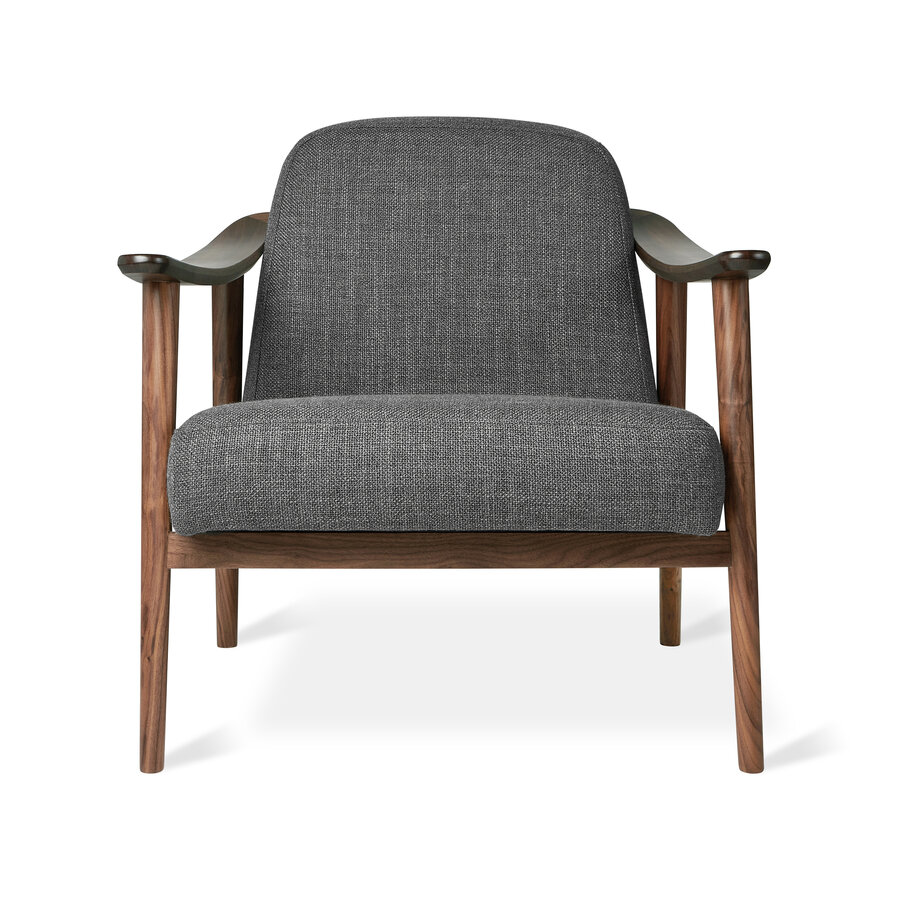 FAUTEUIL BALTIC NOYER par Gus* Modern
