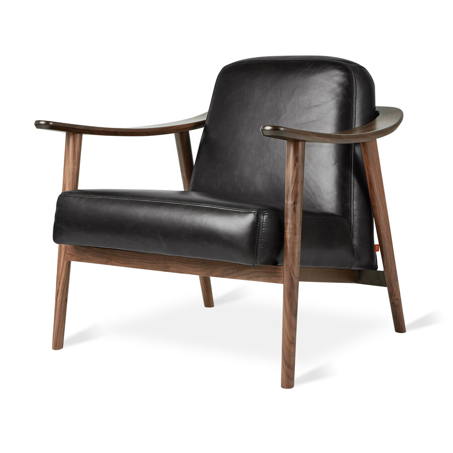 FAUTEUIL BALTIC NOYER par Gus* Modern