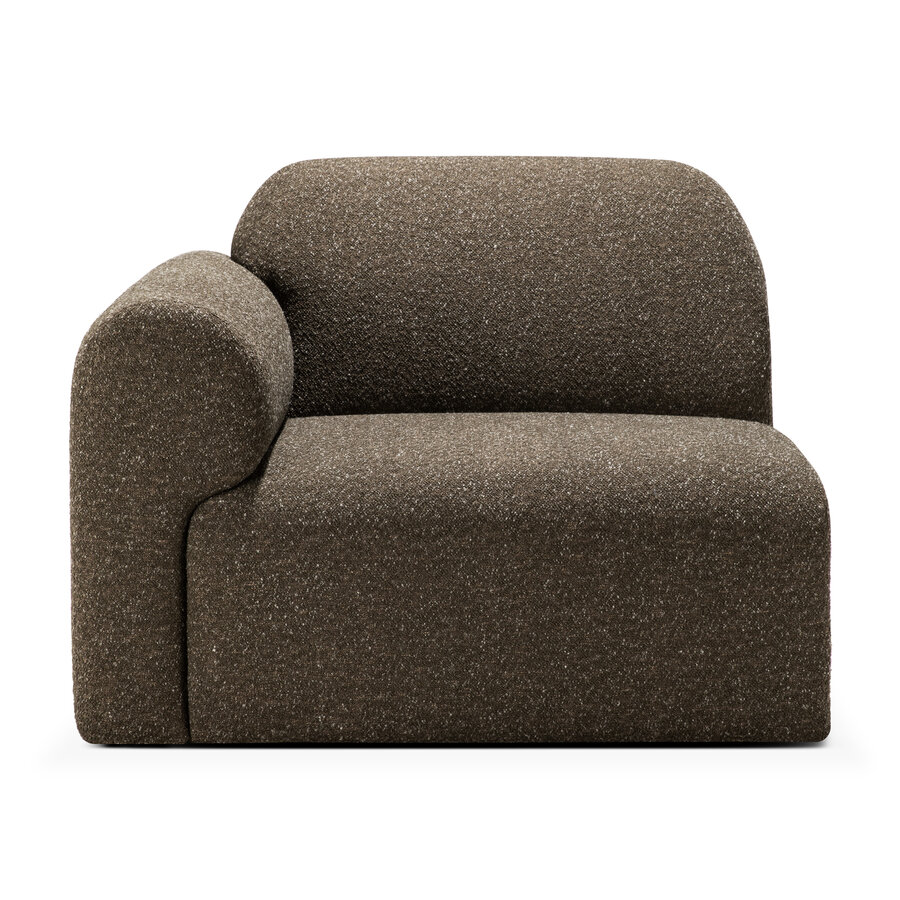 Bulky Module - End seater with left arm