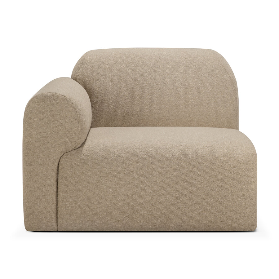 Bulky Module - End seater with left arm