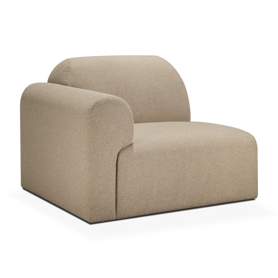 Bulky Module - End seater with left arm