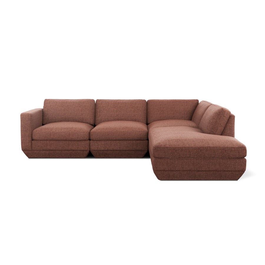 Sectionnel Podium lounge A 4-pc par Gus* Modern