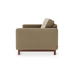 JANE 2 LOFT SOFA - WALNUT