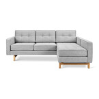 JANE 2 LOFT BI-SECTIONNAL SOFA - NATURAL