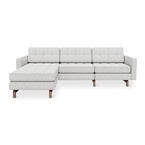 Bi-sectionnel Jane 2 et base noyer par Gus* Modern